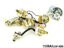 USA GIBSON SG STANDARD '61 POTS WIRING &3 WAY SWITCH GUITAR PART AMERICAN