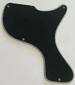 GUITAR PARTS GUITAR PICKGUARD FOR GIBSON LES PAUL JUNIOR 1958 STYLE 5 PLY BLACK