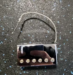 GIBSON 498T HUMBUCKER PICKUP, CHROME COVER - BRIDGE POSITION