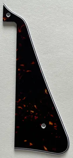 4 PLY BROW TORTOISE PICKGUARD FIT GIBSON LES PAUL LP 1978 3-PICKUPS PROJEC STYLE
