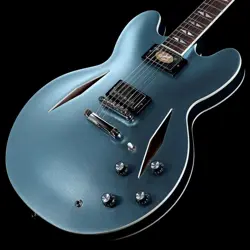 EPIPHONE INSPIRED BY GIBSON CUSTOM DAVE GROHL DG-335 PELHAM BLUE WITH HARD CASE