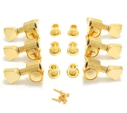 GROVER GOLD KEYSTONE BUTTON ROTOMATIC TUNERS GIBSON/EPIPHONE GUITAR 102GK