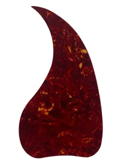 FOR GIBSON J-45  ACOUSTIC GUITAR SELF ADHENSIVE PICKGUARD RED TORTOISE