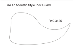 GUITAR SELF ADHENSIVE