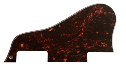 PICKGUARD  FOR GIBSON ES-335 SHORT  STYLE GUITAR-4-PLY-BROWN TORTOISE