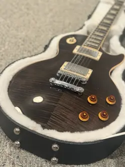 2012 GIBSON LES PAUL STANDARD FLAME TOP BURST - USA MADE, EXCELLENT W/ OHSC