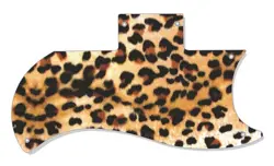 SG HALF FACE 61 RI PICKGUARD CUSTOM GIBSON GRAPHICAL GUITAR SINGLE CHEETAH PRINT