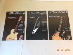 3 GIBSON 1993 GUITAR COUNTRY GENTLEMAN LUCILLE FLYING V, HENDRIX BB KING
