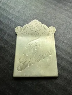 VINTAGE GIBSON MANDOLA MANDOLIN TAILPIECE COVER 1910S 1920S 1930S