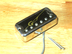 GRETSCH 1966 CHROME HI LO TRON BRIDGE PICKUP