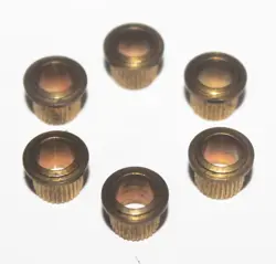 VINTAGE 1950'S GIBSON TUNERS FERRULES BUSHING SET 1959 LES PAUL CUSTOM ES-355