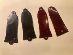 LOT: VINTAGE SINGLE 1 PLY TRUSS ROD COVERS GIBSON? GUITAR PARTS REPAIR LUTHIER