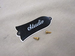 80-90S GIBSON LES PAUL STUDIO ....TRUSS ROD COVER & GOLD SCREWS