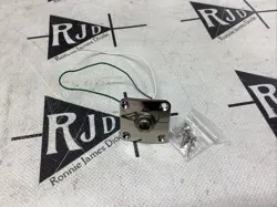 SWITCHCRAFT INPUT OUTPUT JACK METAL PLATE SQUARE CURVED NICKEL