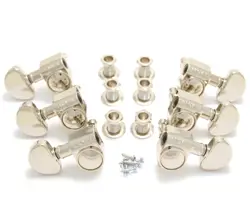 GROVER NICKEL 18:1 RATIO ROTOMATIC TUNERS FOR GIBSON/EPIPHONE GUITAR 102-18N