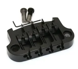 HIPSHOT BLACK SUPERTONE 3-POINT BRIDGE FOR GIBSON EPIPHONE BASS 5G400B