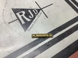 GIBSON ZERO FRET BRASS NUT TITANIUM GOLD