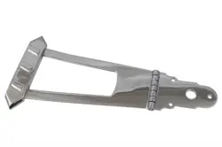 NEW - TRAPEZE TAILPIECE W/ THREE PARALLELOGRAMS FOR GIBSON - NICKEL