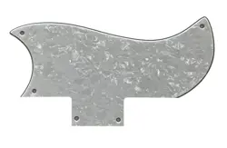 PICKGUARD  FOR GIBSON SG61 REISSUE STYLE GUITAR PICKGUARD  4-PLY-WHITE PEARL
