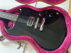 GIBSON SG-X, BLACK 1998, ED MUNDELL, MONSTER MAGNET STAGE-PLAYED  W/CASE & SWAG