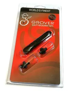 GROVER BLACK NASHVILLE TUNE-O-MATIC BRIDGE FOR USA GIBSON LES PAUL/SG 520BC