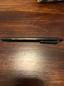 VINTAGE ONLY A GIBSON IS GOOD ENOUGH PEN - GENUINE GIBSON EXTREMELY RARE