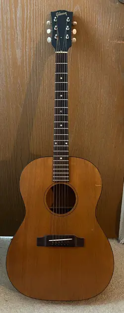 1966 GIBSON LGO LG0 ACOUSTIC GUITAR VINTAGE