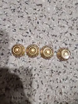 GIBSON TOP HAT KNOBS - GOLD (PACK OF 4)