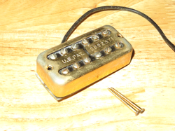 GRETSCH 1971 GOLD FILTERTON HUMBUCKER NECK PICKUP