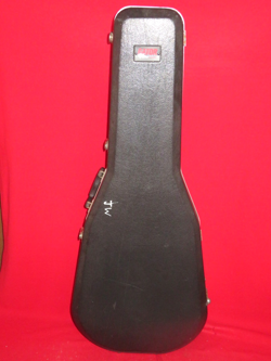 GATOR BLACK ARCH TOP GUITAR HARDSHELL CASE