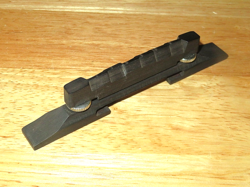 EBONY ARCHTOP BRIDGE