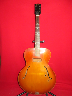 GIBSON 1966 CHERRY BURST ES 125 HOLLOW BODY & NECK