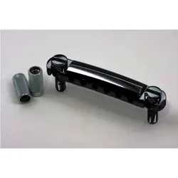 TONEPROS T1Z-C STOP TAILPIECE LOCKABLE STYLE GIBSON STOPTAIL METRIC 8M BLACK