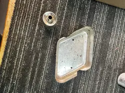 GIBSON VINTAGE 1970S EARLY 80S CONTROL HARNESS SHIELDING COVER AND JACK SHIELD