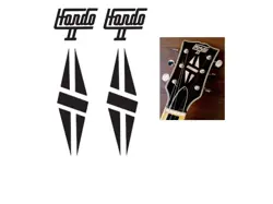 GIBSON HONDO GUITAR DECAL HEAD STOCKS RESTORATION WATER SLIDE LOGO 196