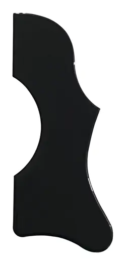 PICKGUARD FOR GIBSON J45 &J50 ACOUSTIC GUITAR SELF ADHENSIVE-CRYSTAL BLACK