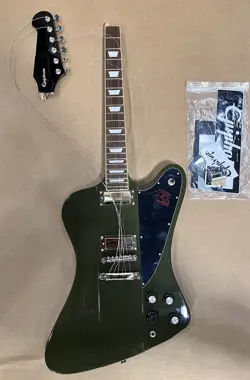 GIBSON EXCLUSIVE RUN FIREBIRD OLIVE DRAB GREEN