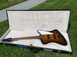 2007 GIBSON THUNDERBIRD IV 4 STRING BASS GUITAR SUNBURST 8.7 LBS