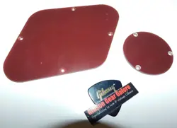 LES PAUL PLATE SET CAVITY CONTROL STANDARD BROWN COVER GUITAR PARTS GIBSON PICK
