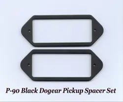 P-90 PICKUP SPACER SET BLACK MADE FOR GIBSON EPIPHONE ES-175 ES-225 PROJECT NEW