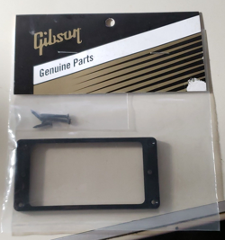 GIBSON BLACK NECK HUMBUCKER PICKUP MOUNTING RING W/SCREWS / GENUINE