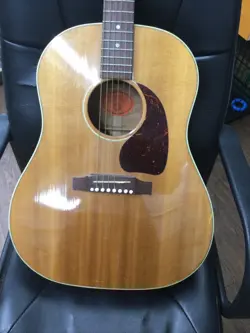 GIBSON CUSTOM BUILT J-45 QUILT NATURAL ACOUSTIC GUITAR FAST SHIP 02331030