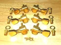 GIBSON 1977 GOLD LOGO TUNERS W/ CROWN KEYS