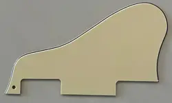 CUSTOM FOR GIBSON ES-335 SHORT STYLE GUITAR PICKGUARD 3-PLY VINTAGE YELLOW