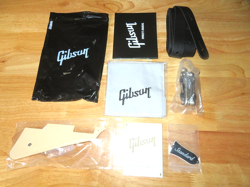 GIBSON 2023 USA MANUAL WRENCHES STRAP PICKGUARD & CLOTH CASE CANDY PAPERWORK