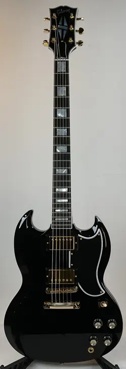 GIBSON CUSTOM SG CUST ELECTRIC SOLIDBODY GUITAR, EBONY