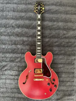 EPIPHONE INSPIRED BY GIBSON CUSTOM 1959 ES-355 CHERRY RED W/ HARD CASE