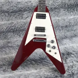 GIBSON FLYING V 1993 / CHERRY USED ELECTRIC GUITAR
