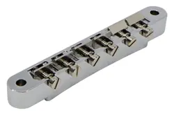 USA TUNE-O-MATIC BRIDGE ABR-1 CHROME NON WIRE FOR GIBSON GUITARS - BRIDGE ONLY