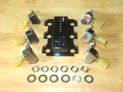 GIBSON 2013 USA NICKEL TRONICAL TUNERS W/ GREEN KEYS